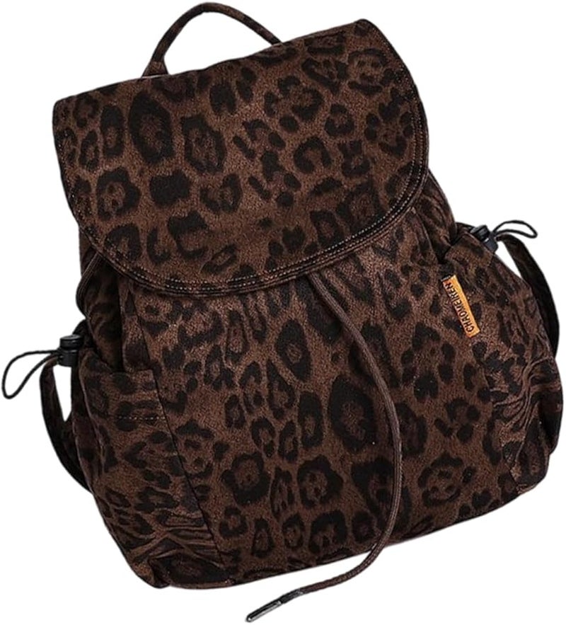 Brown Ergonomic Comfort Backpack For Work Multiple Storage Compartments Casual Winter Styles - Image 1